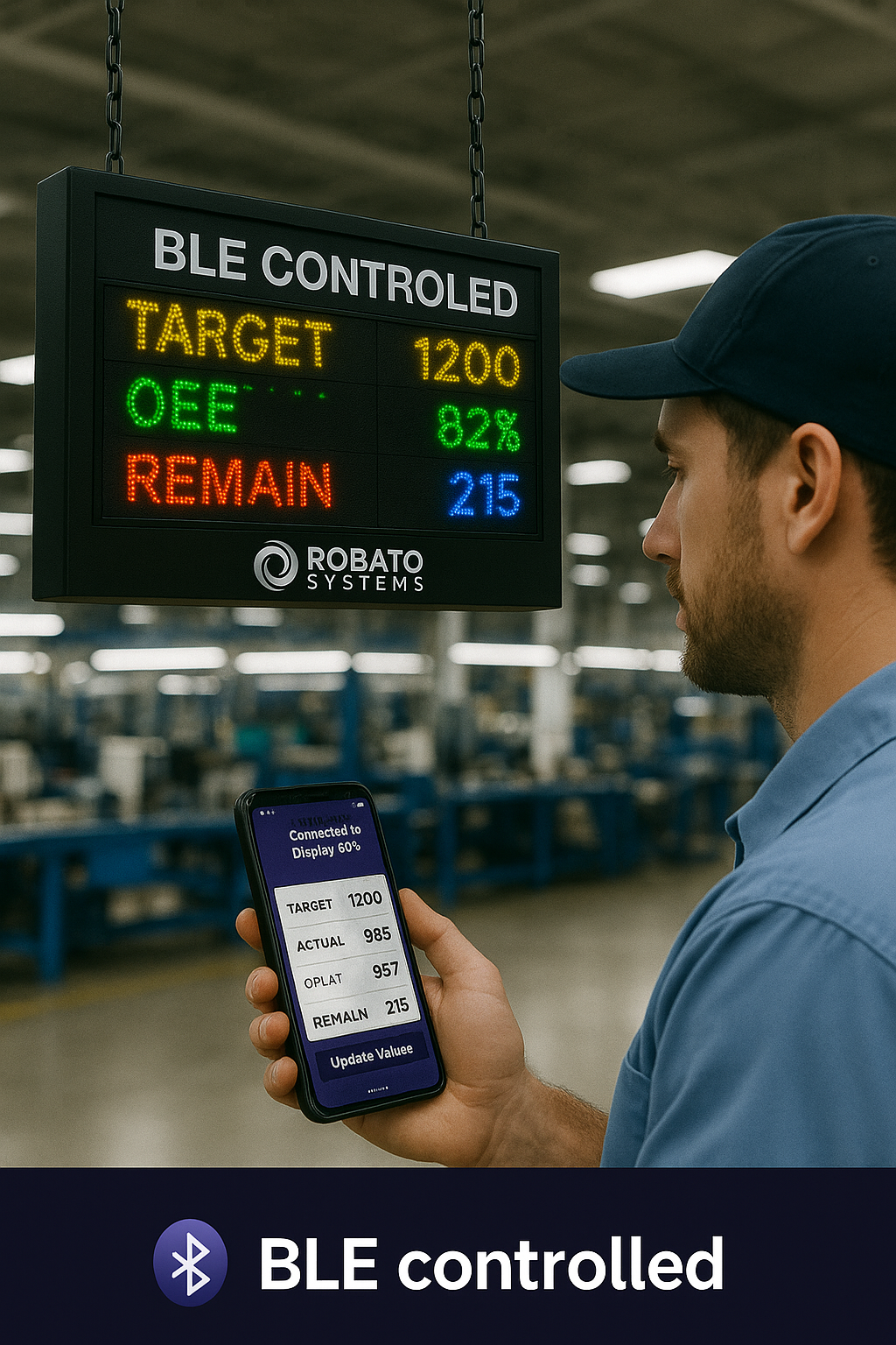 Key Features of Production Counter LED Display