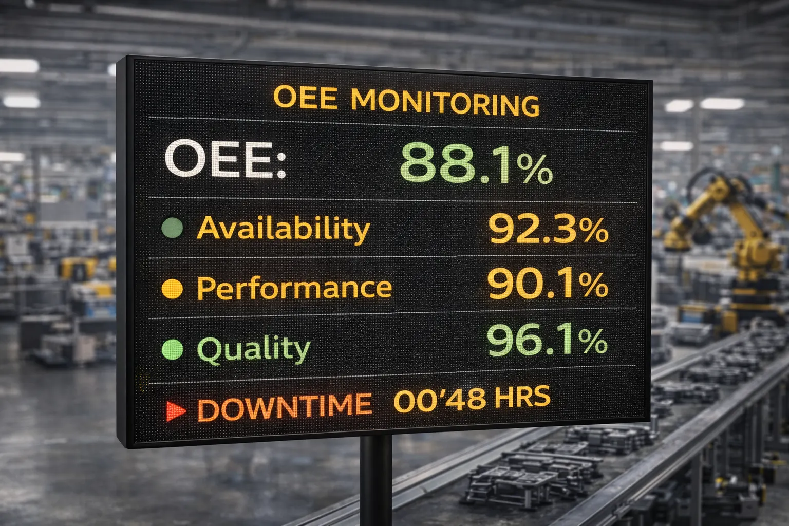 Why OEE Monitoring Matters
