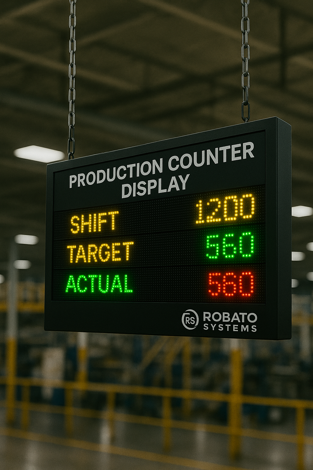 Production Counter Display